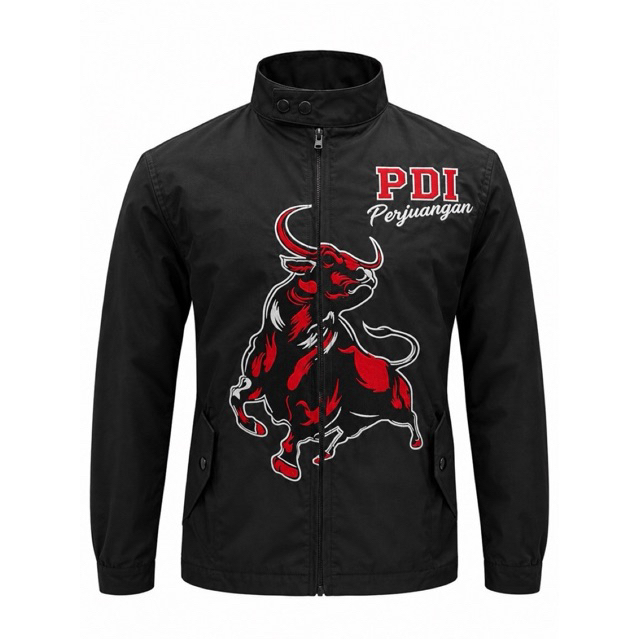 JACKET PARTAI PDIP FULL BORDIR