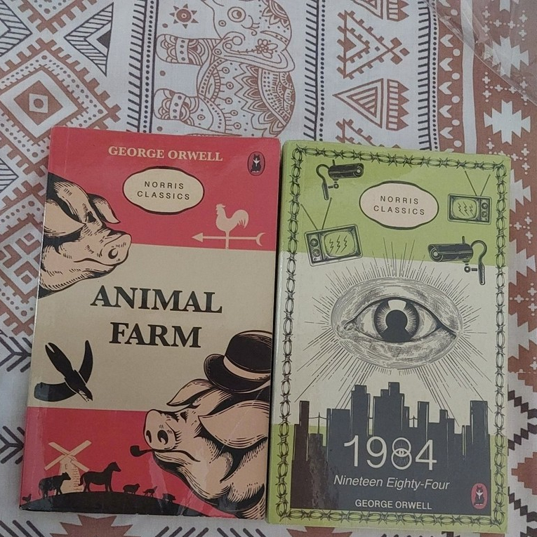 Bundling George Orwell 1984 dan Animal Farm Preloved