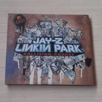 CD + VCD Original JAY-Z & LINKIN PARK - Colilision Course, (Mulus)