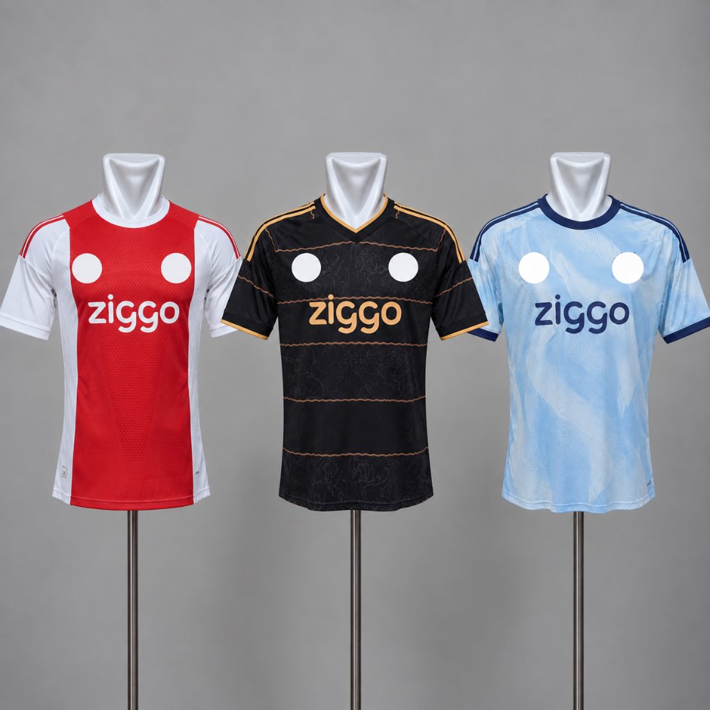 Jersey PI Player Issue Ajax 26/27 Seasons -  Home Away 3rd - Full Rubber Jacquard