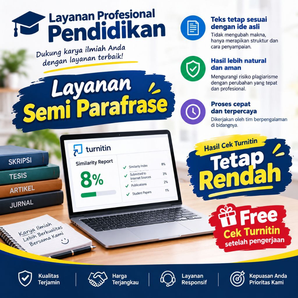 Menurunkan Skor Plagiasi Turnitin - Cek Plagiasi Turnitin Murah