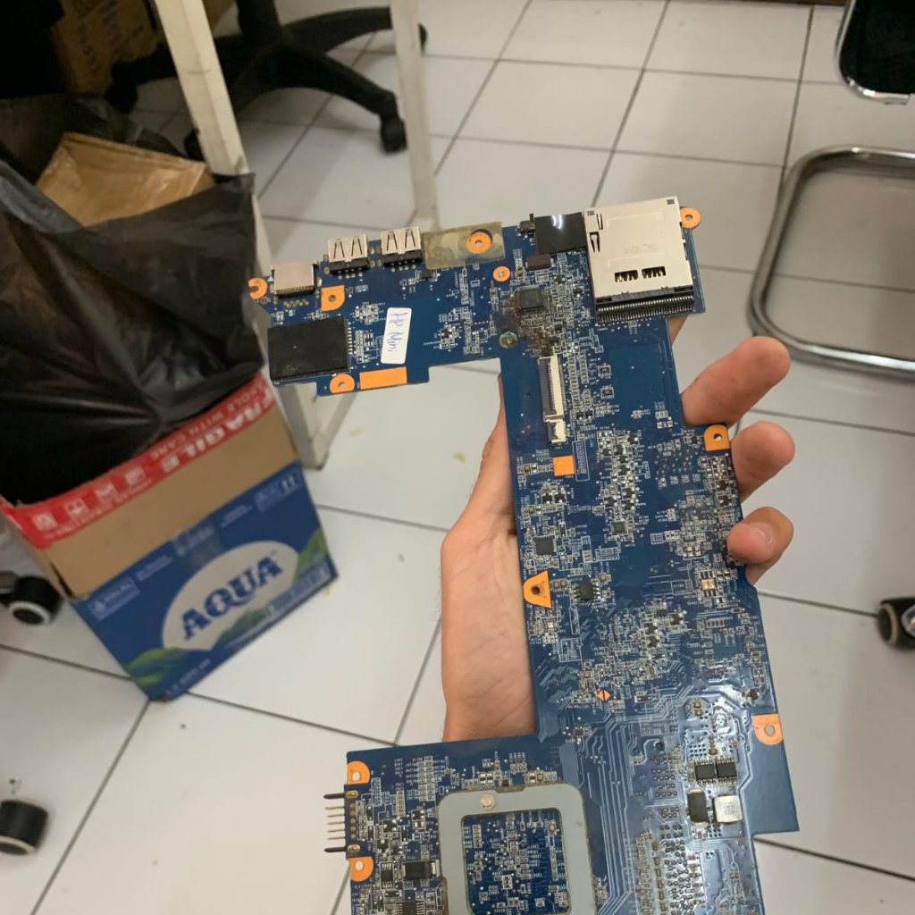 Motherboard Hp Mini Mainboard Laptop Mati Total Mobo Matot Rongsok Kanibal Sparepart