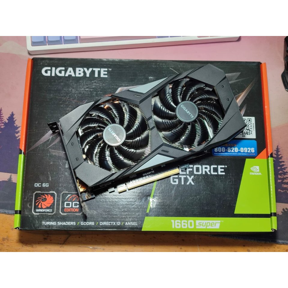 VGA GIGABYTE GTX 1660 SUPER OC 6GB DDR6 192Bit | GTX1660S | GTX 1660S