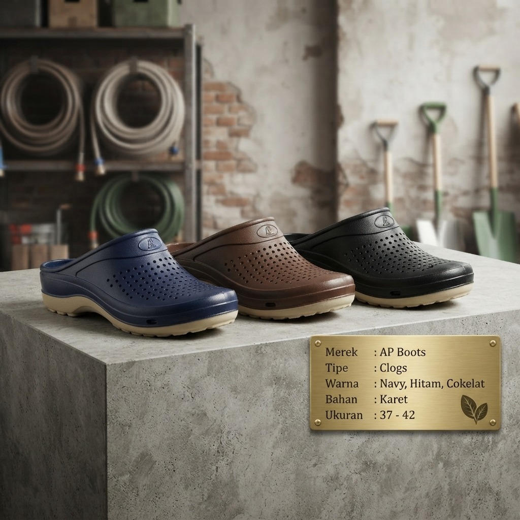 AP Boots CLOGS Sepatu Sandal