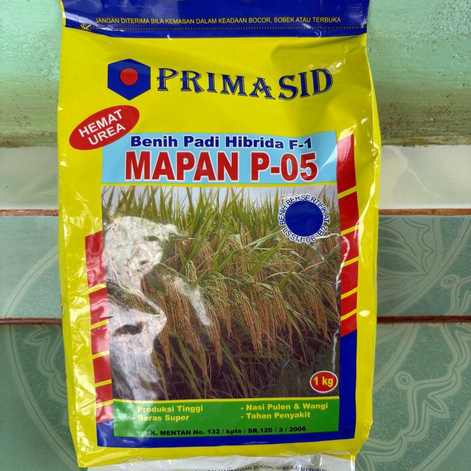 BENIH PADI MAPAN HIBRIDA-BENIH MAPAN P05 ORIGINAL-PADI MAPAN P05