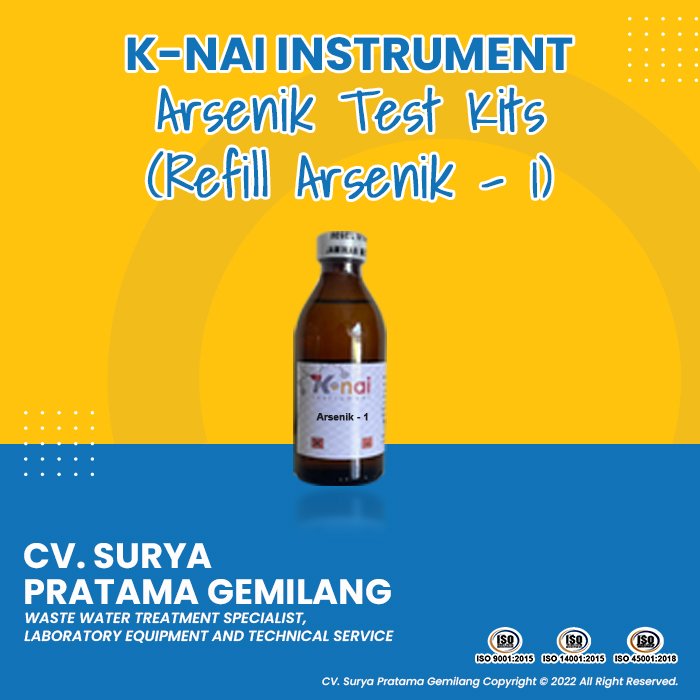 Arsenik Test Kits (Refill Arsenik - 1)