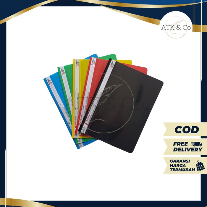 Map Business File Plastik A4 Folder One Plastic Snelhecter Dokumen A4 Murah