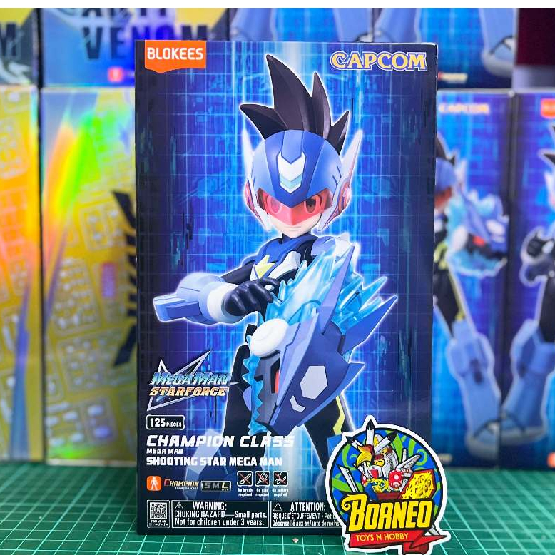 BLOKEES MEGA MAN CHAMPION CLASS SHOOTING STAR MEGA MAN STARFORCE