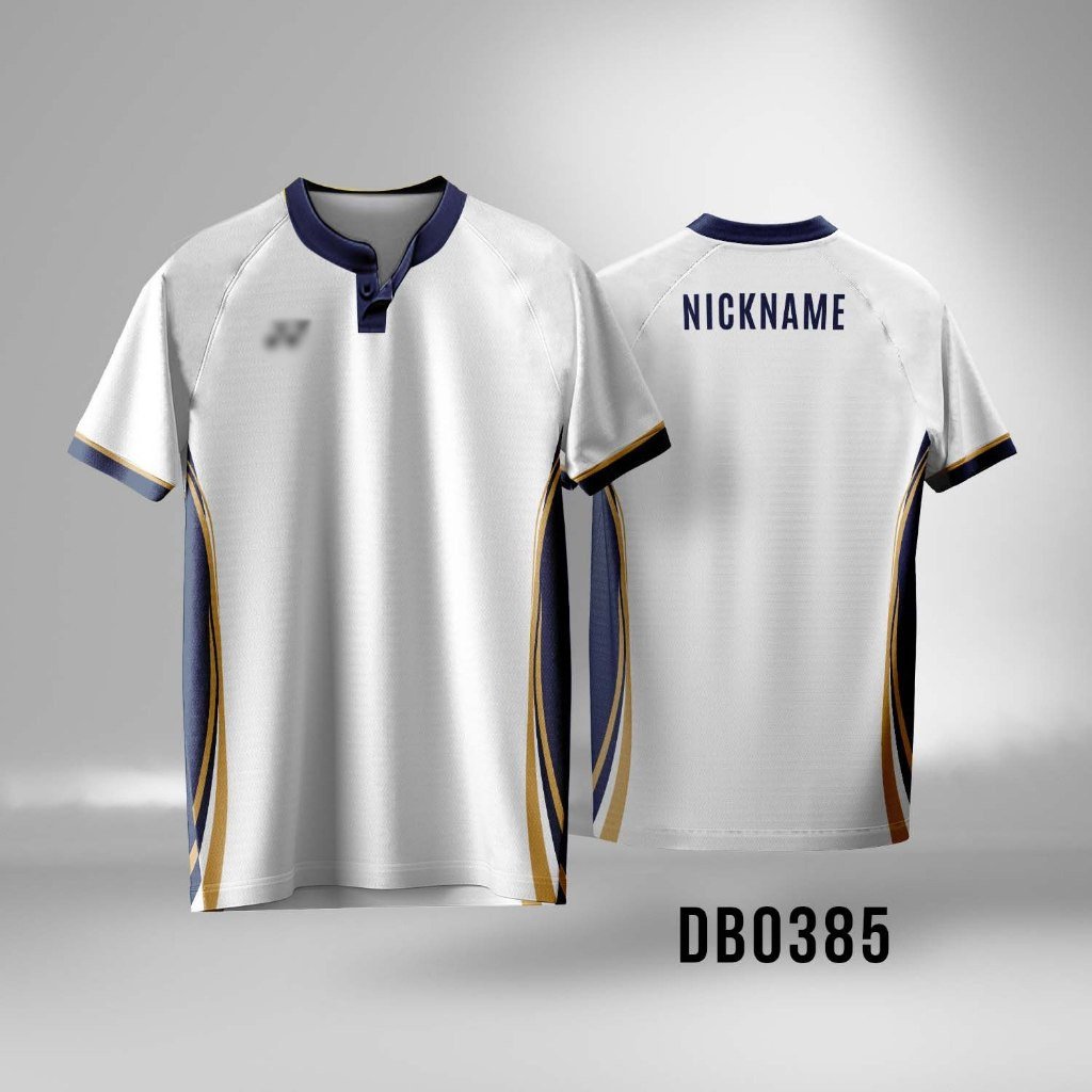 Kaos Jersey Baju Badminton Bulutangkis Kerah Shanghai Pria Wanita