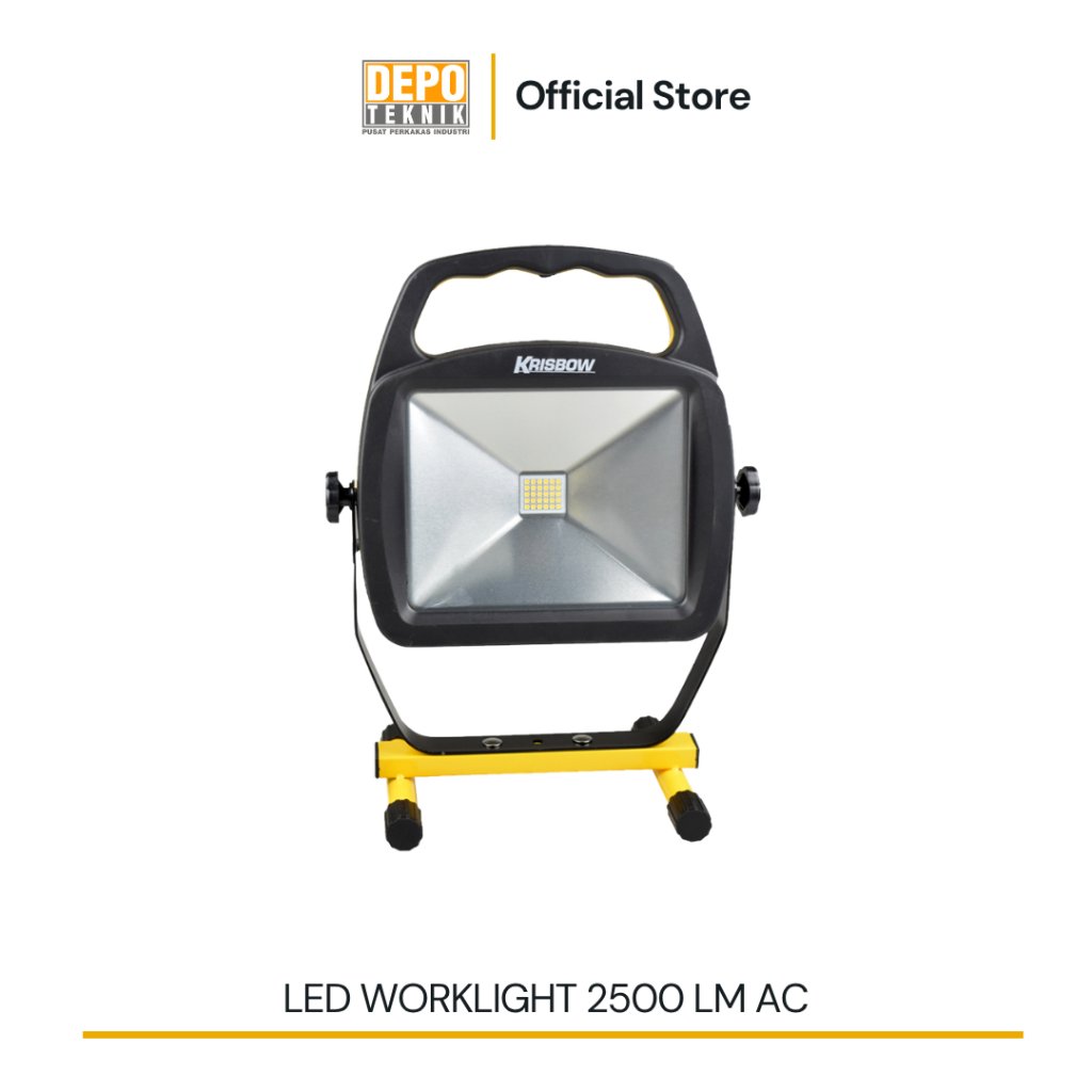 KRISBOW Led Worklight 1000 LM 2500 LM AC / Lampu Sorot Led 1000 2500 Lumen