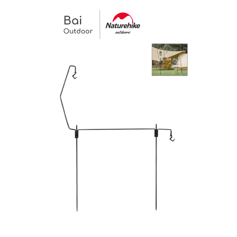 HANGING LIGHT STAND NATUREHIKE NH20PJ108 GANTUNGAN TIANG HOLDER LAMPU