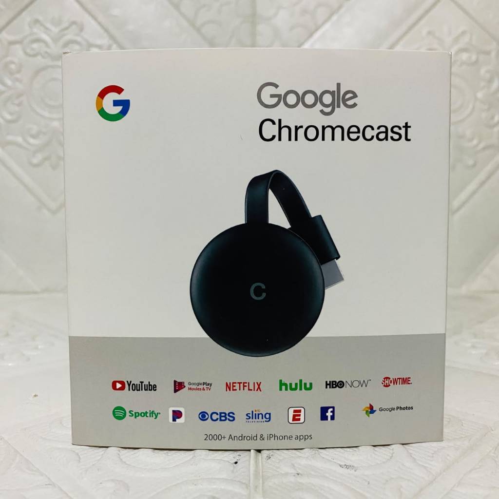 Google Chromecast Media Streaming Player - Alat Cast TV YouTube Netflix Original