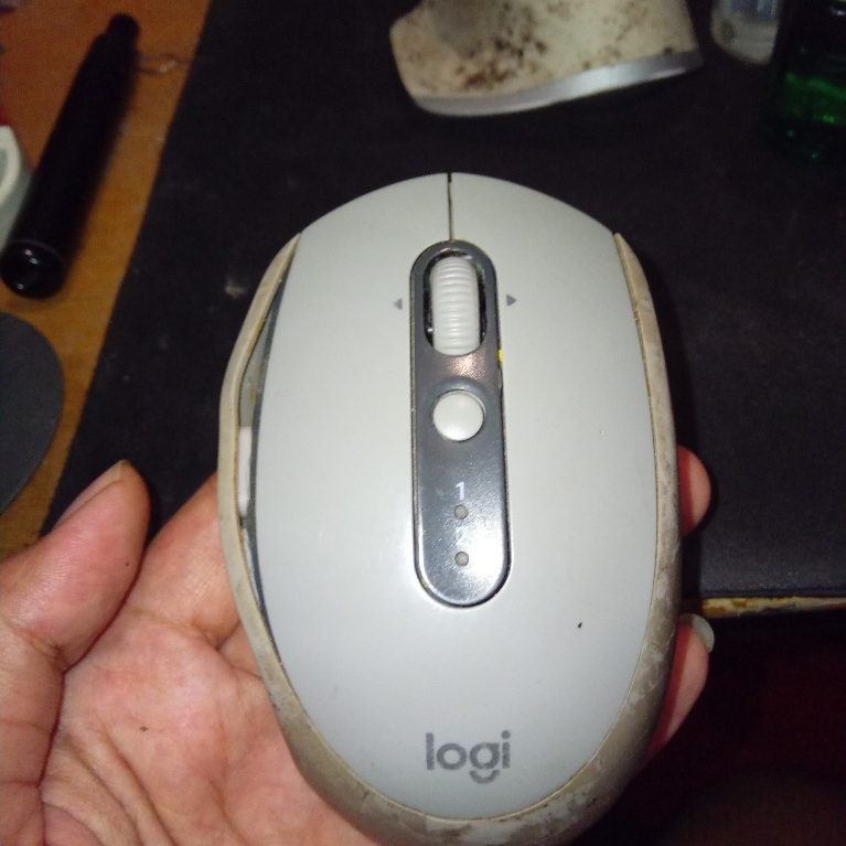 Logitech M590 bluetooth mouse  tanpa dongle minus (baca deskripsi)
