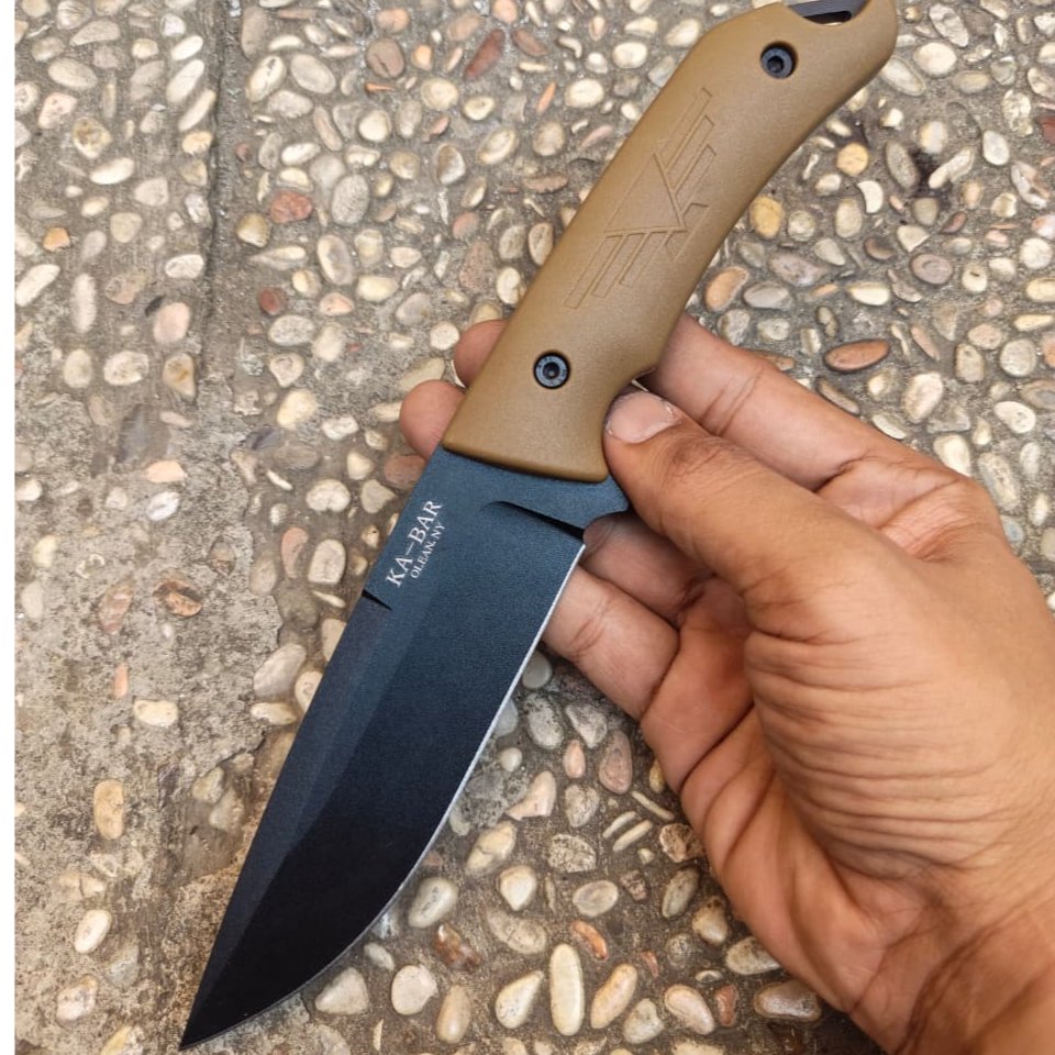 Pisau Survival KA-BAR Fulltang Outdoor Camping Import