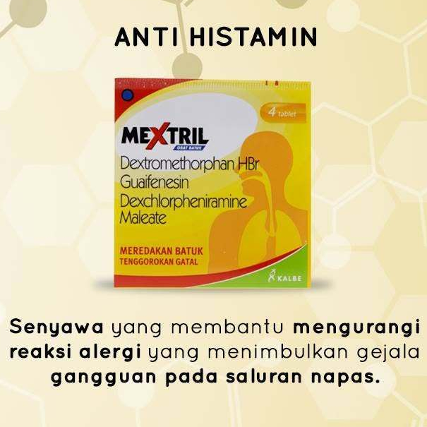 MEXTRIL Tablet Obat batuk Tenggorokan