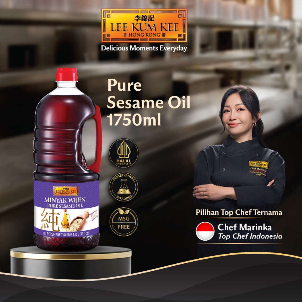 LEE KUM KEE Pure Sesame Oil | Minyak Wijen Murni 1750ml