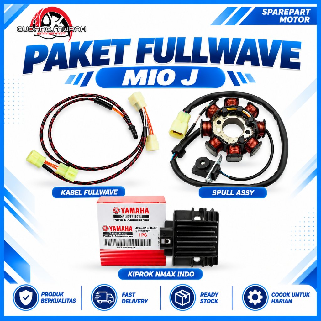 PAKET FULLWAVE MIO J KABEL SET KIPROK FINO FI SET SPULL FULLWAVE MIO J SPULL DC FULLWAVE BILLED KABE