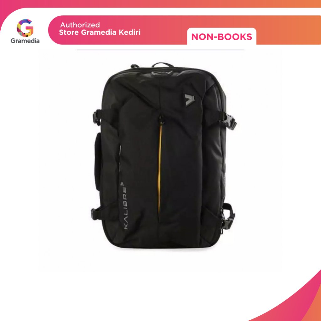 Gramedia Kediri - Kalibre Backpack Multifungsi Exploder