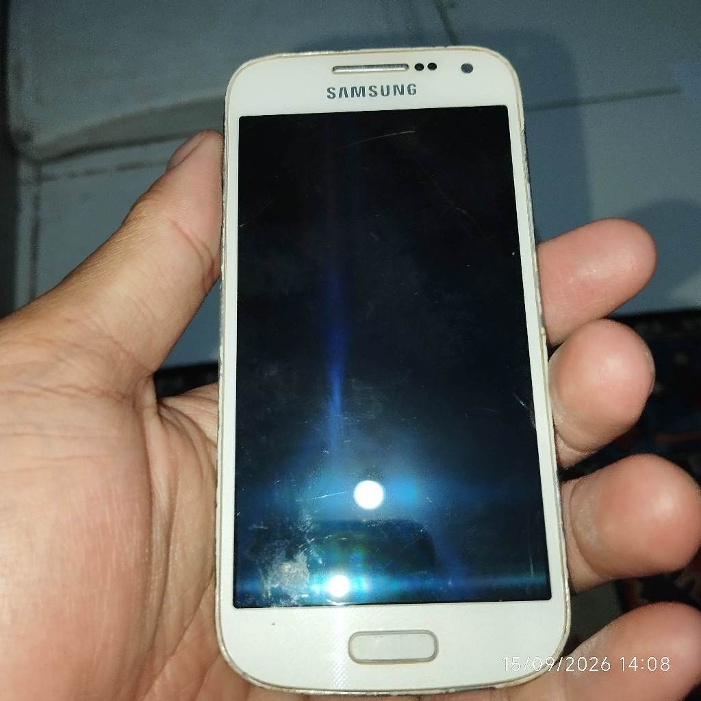LCD Touchscreen Frame Samsung S4 Mini/i9190 [Minus Retak Sentuh Aman]