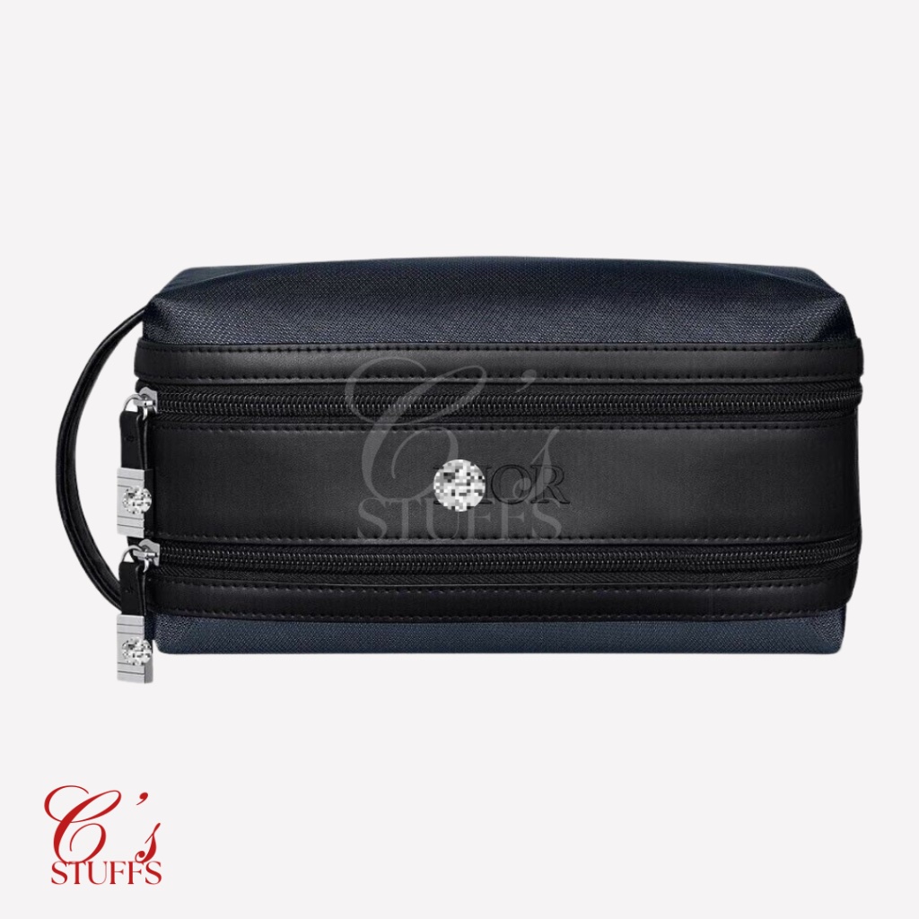 DIOR -  Makeup Pouch - Toiletry Dropp Sauvage Travel Waterproof Case Bag NEW Gift