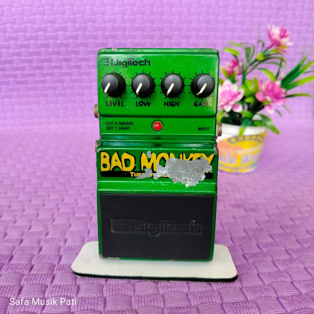 Digitech Bad Monkey Tube Overdrive Efek Gitar, Normal Original, No Minus, Kondisi Seperti Di Foto