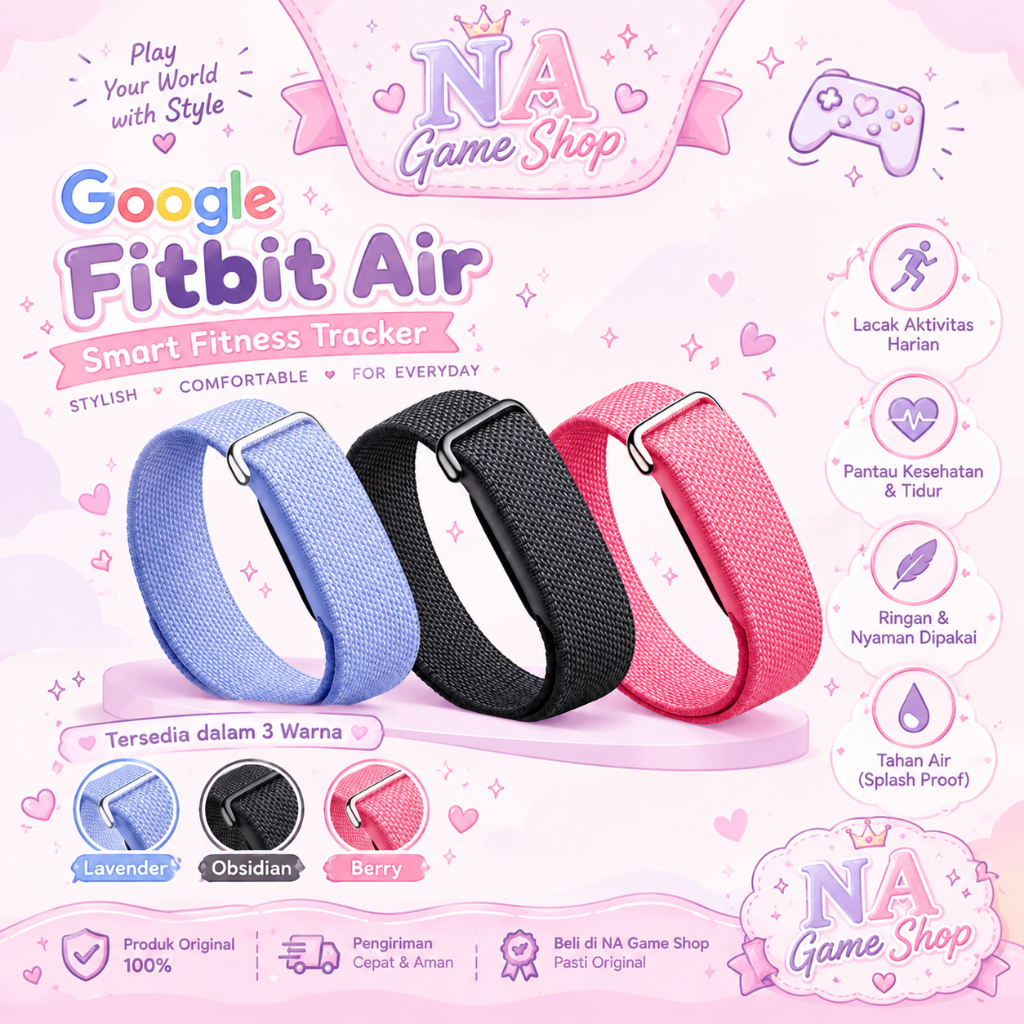 GOOGLE FITBIT AIR Smart Fitness Tracker Original | Fitness Band | Activity Tracker | Health Tracker