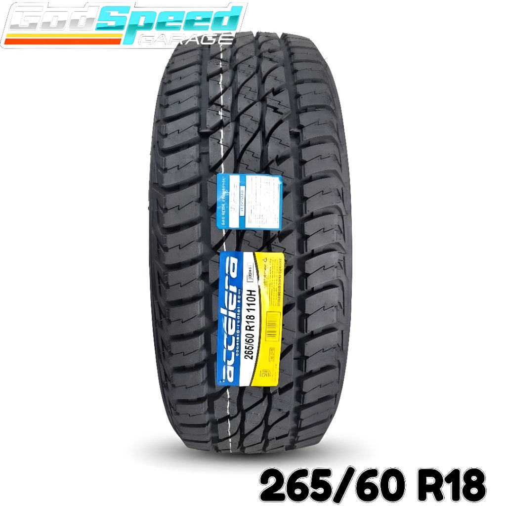 Accelera AT Ban Pajero Fortuner 265 60 R18
