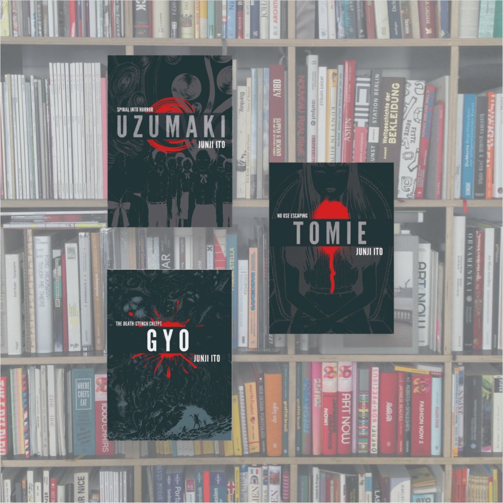 HC Junji Ito Uzumaki, Gyo & Tomie - english edition