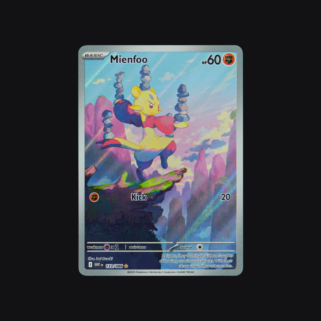 Mienfoo Illustration Rare 133/086