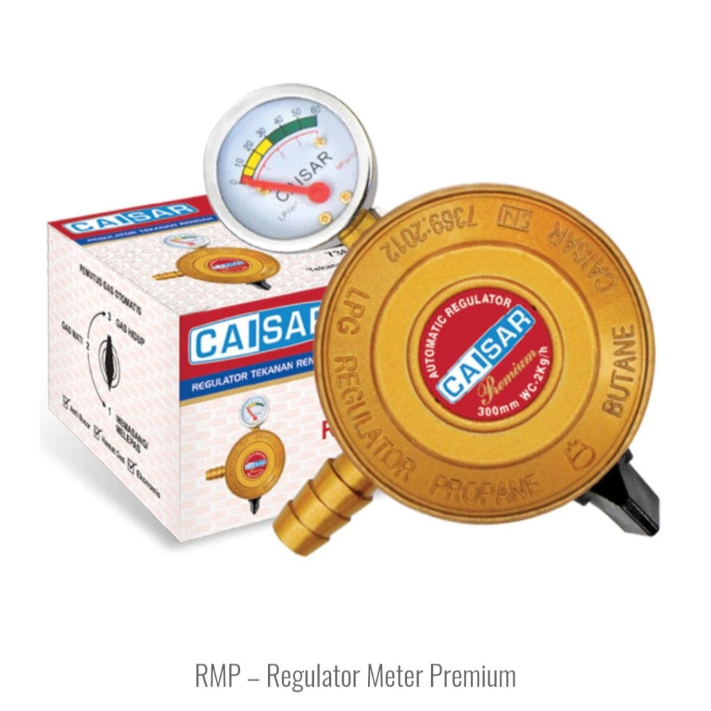 Regulator + Meter Gas LPG Caisar Premium