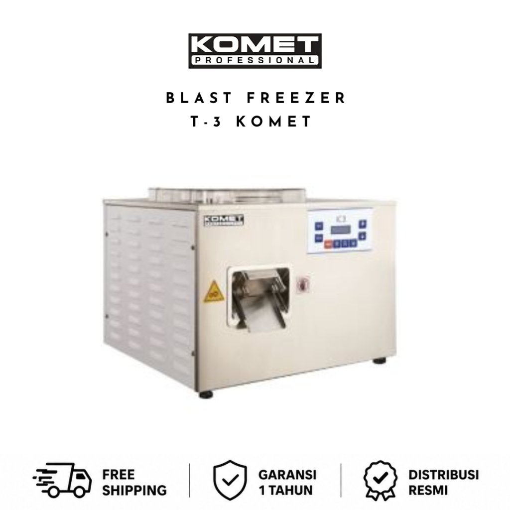 Komet Profesional IC3 Gelato Machine Compact Efisien