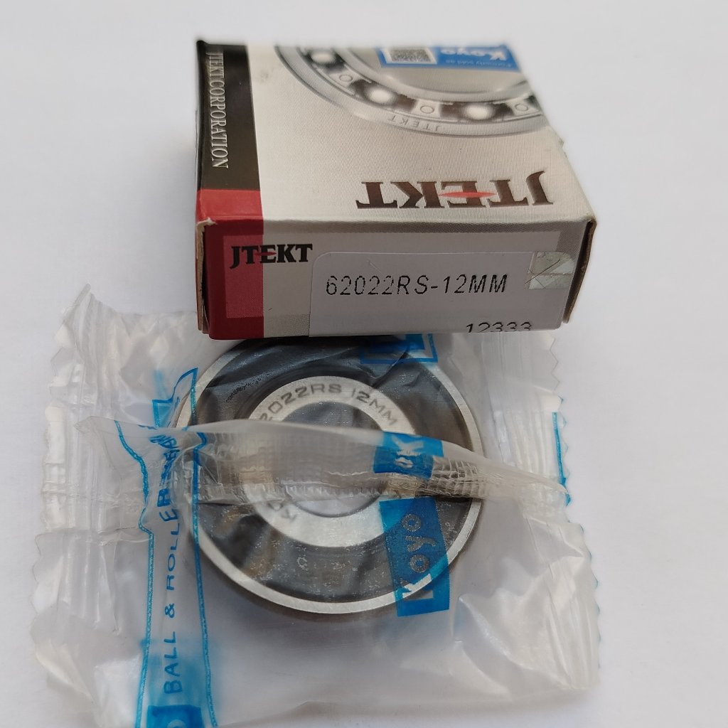 Bearing 6202 12mm Laher 6202RS 12mm (Special bore ID 12mm) OD 35mm, T 11mm Bearing 6202 2RS 12mm