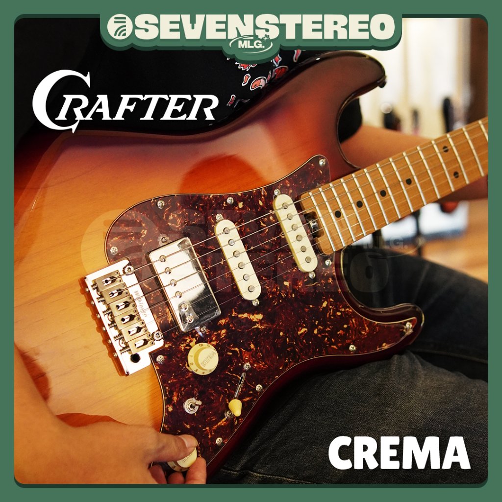 Crafter Crema S VVS MP – Stratocaster Electric Guitar