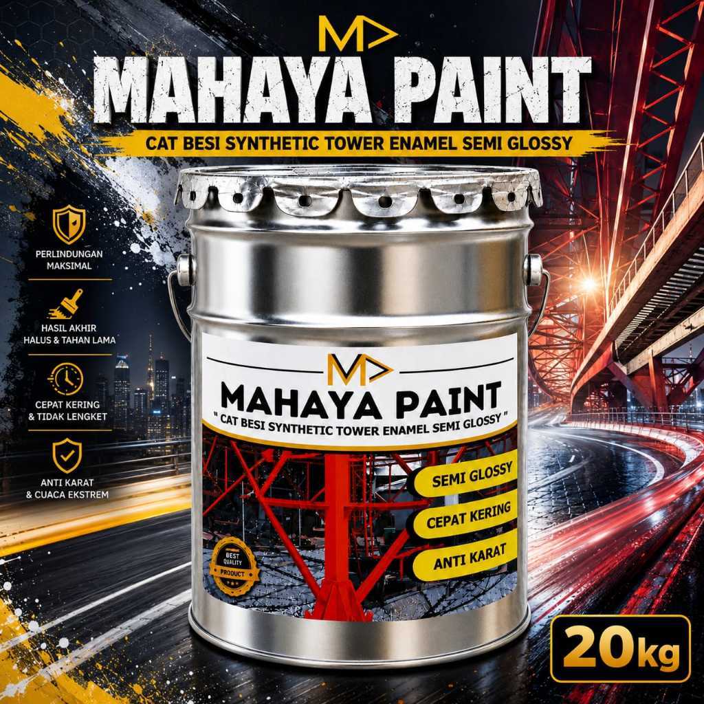 Cat Tower Cat Acrilik 20Kg / Cat Tower Mahaya Paint Cat Besi