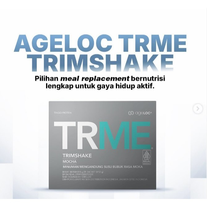 TR90 Meal Replacement | Shake Diet Rendah Kalori | Trimshake
