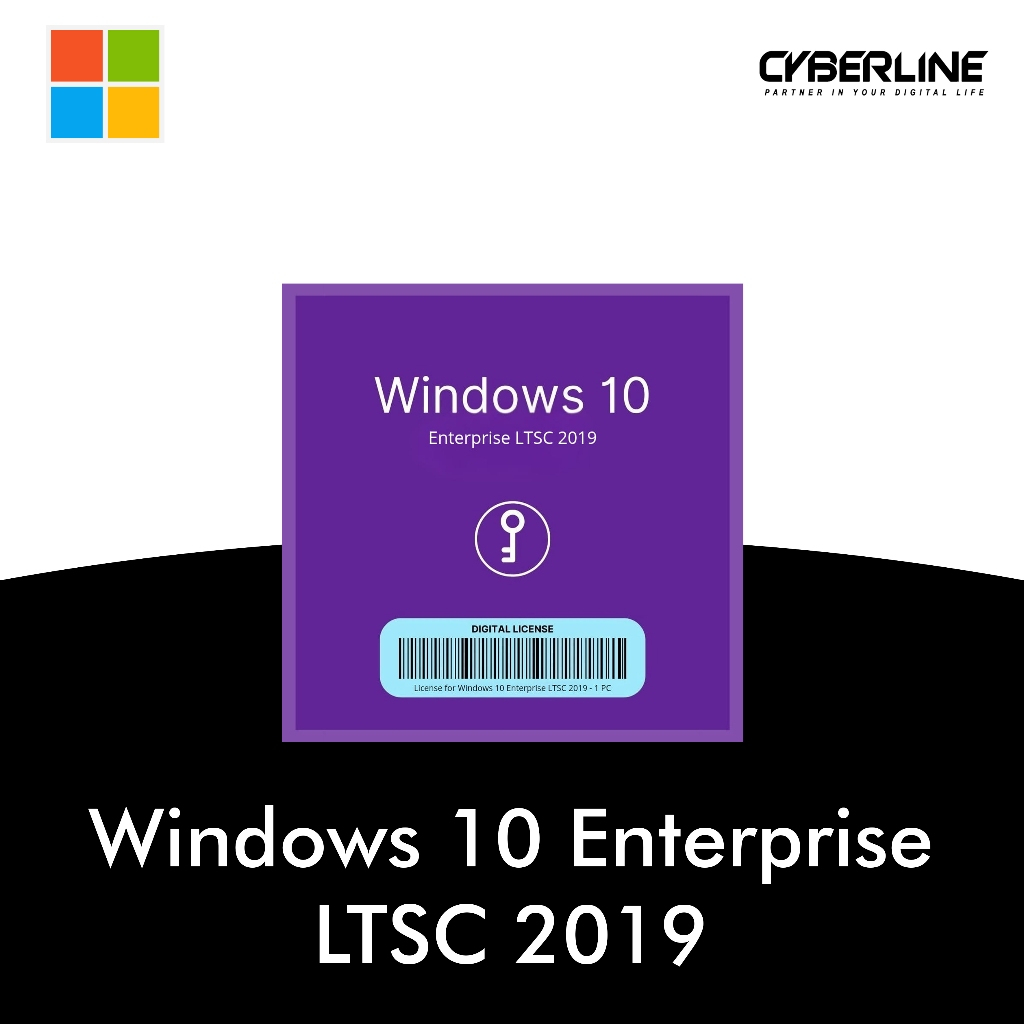 Windows 10 Enterprise LTSC 2019 - 1 PC