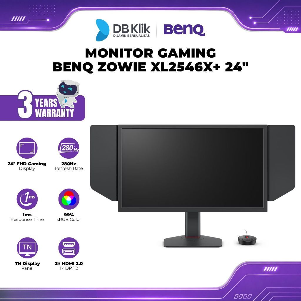 BenQ ZOWIE XL2546X Monitor Gaming