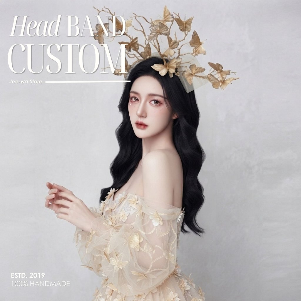 [ JEE - WA ] PART 25 - Jeewa Bando Halo Angel Aesthetics Gold Emas Crown Malaikat Angel Cosplay Head