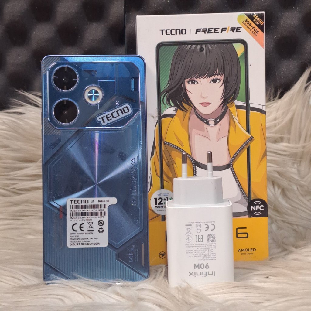 TECNO POVA 6 8/256GB SECOND BERGARANSI