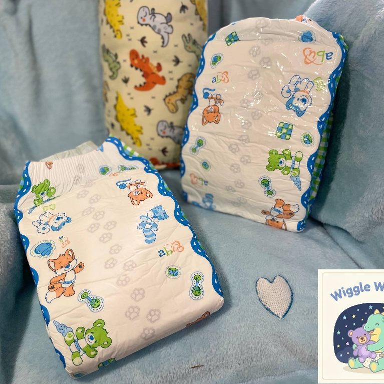 ABDL Diaper - Edisi ABU Little Pawz