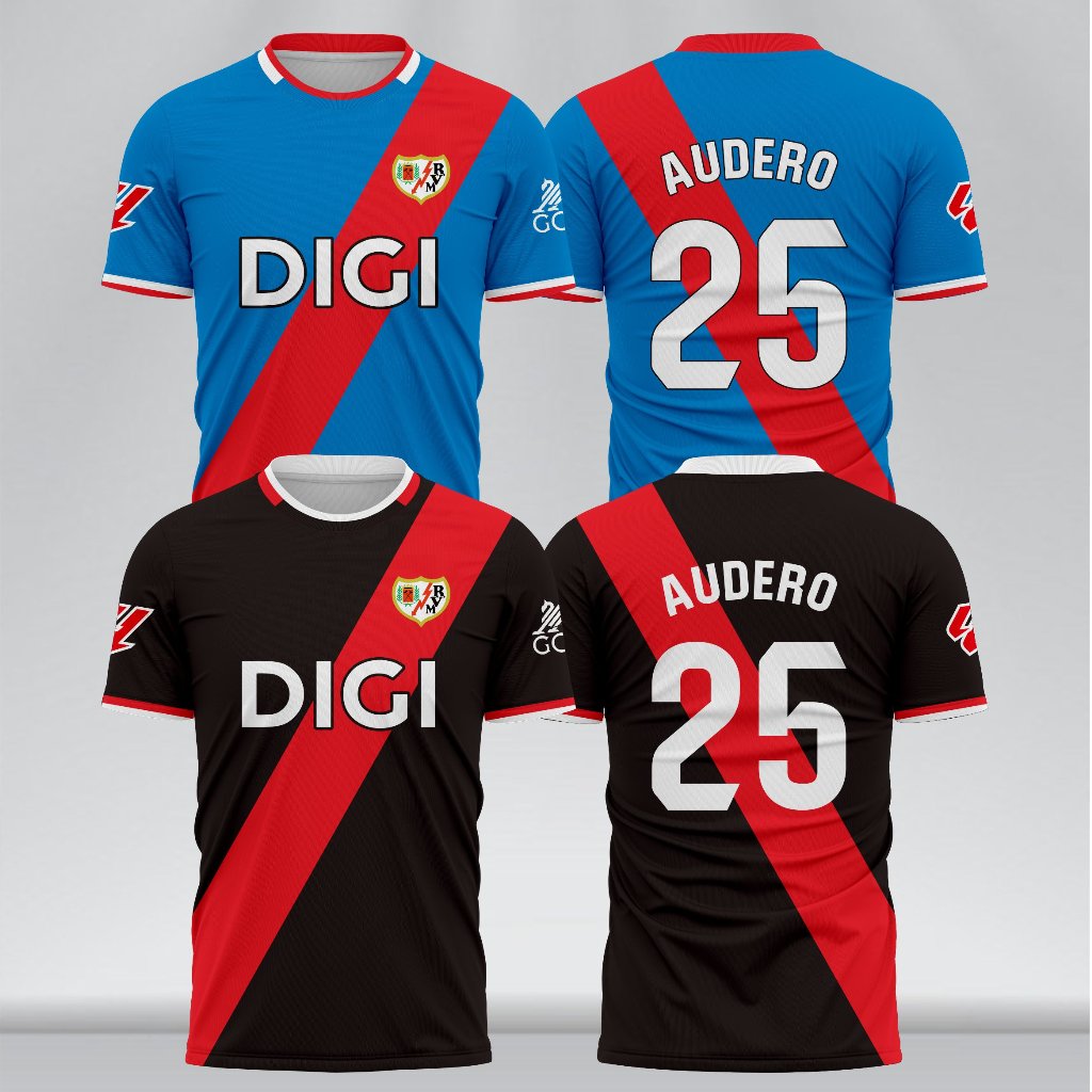 Jersey Rayo Vallecano GK Kiper 2026 2027 Emil Audero