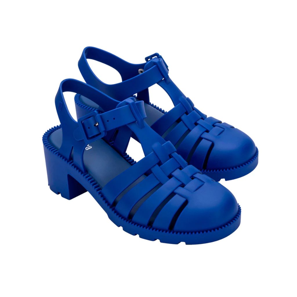FINAL SALE/NO RETURN/ Sepatu Sandal Heels Wanita Melissa Id Heel / Possession Heel Ad Blue