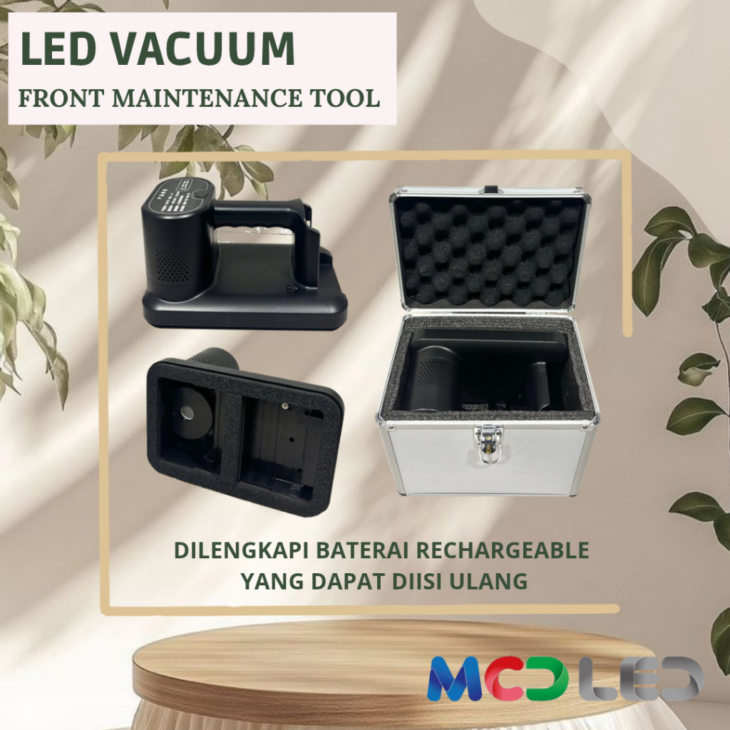 LED VACUM VACUUM MAINTENANCE FRONT LED VIDEOTRON LED DISPLAY