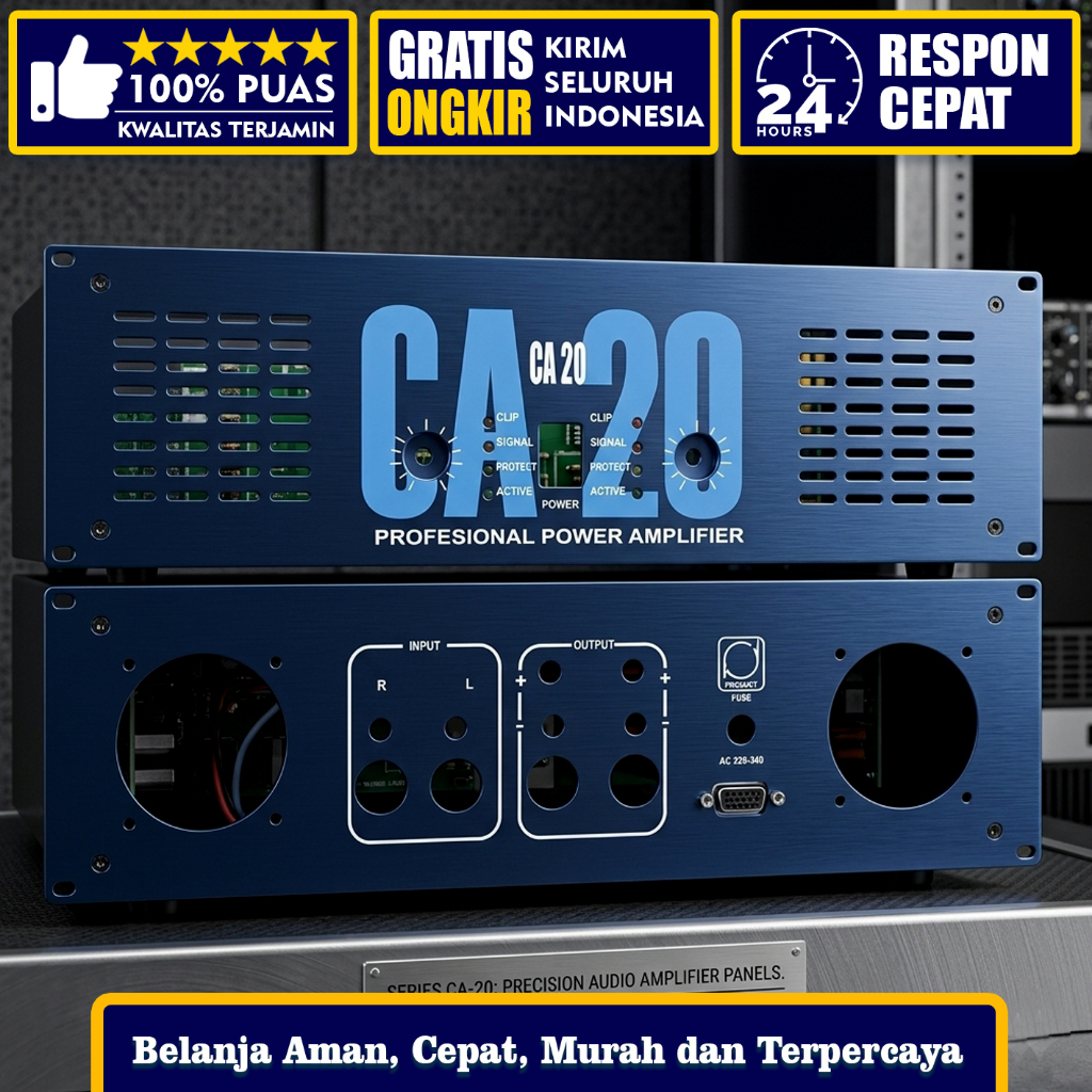 PLAT PANEL POWER CA 20 BAHAN TEBAL / PANEL POWER CA20