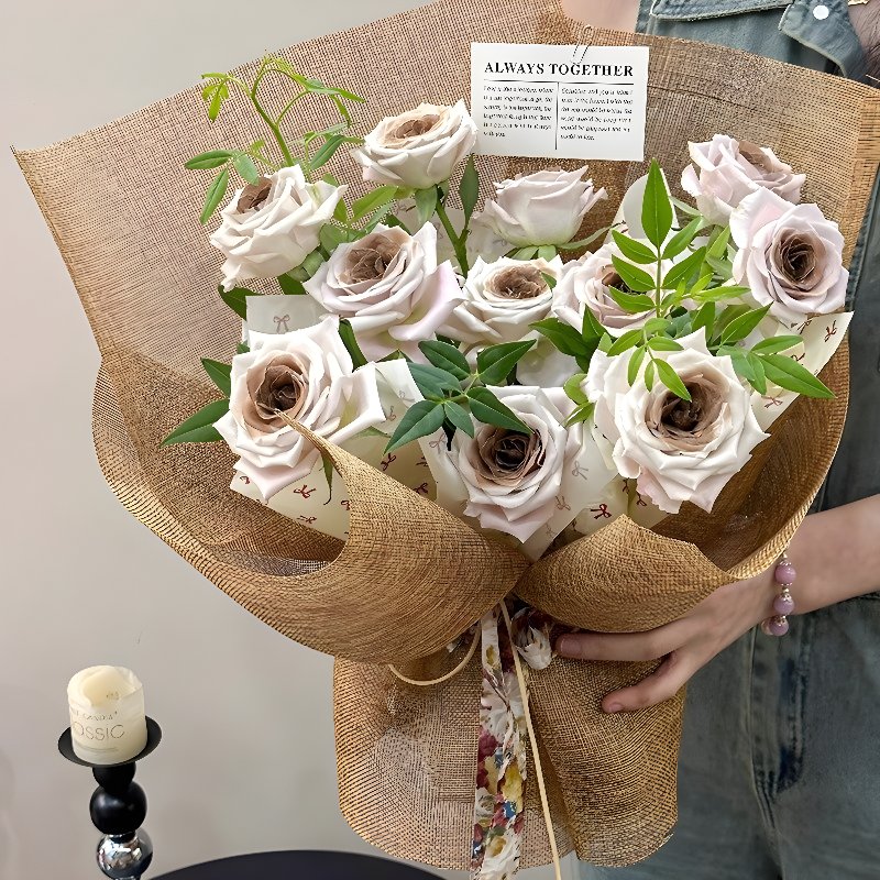 Kain Jute Buket Bunga 1 ROLL Kain goni serbaguna