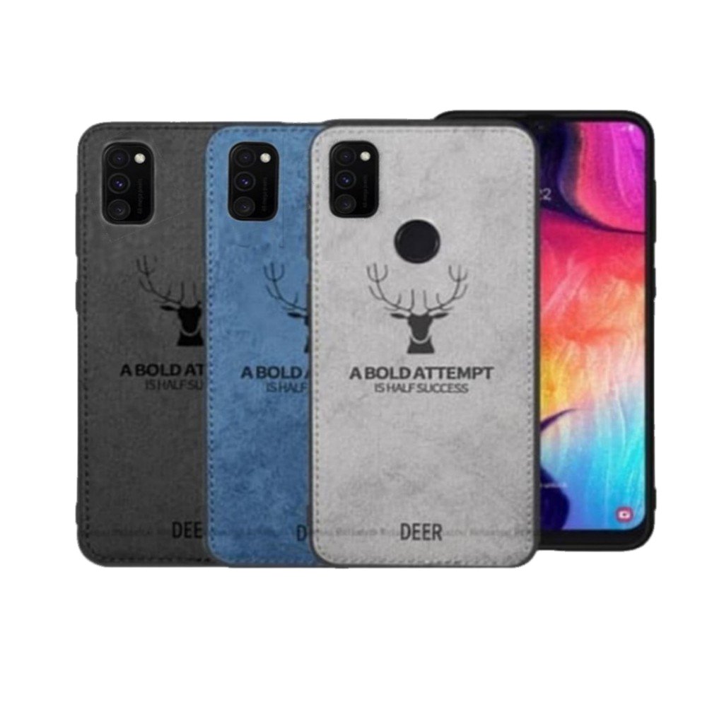 Case DEER SAMSUNG GALAXY M30S / M21 Bermotif Jeans New Case 2019 Premium