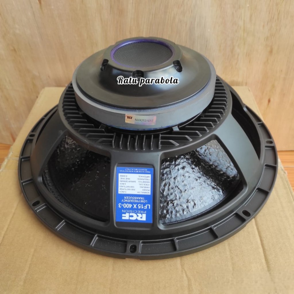 Speaker LOW 15 inch RCF 15X400 - 3 1000W - speaker 15" rcf 15 x 400 coil 3 inch