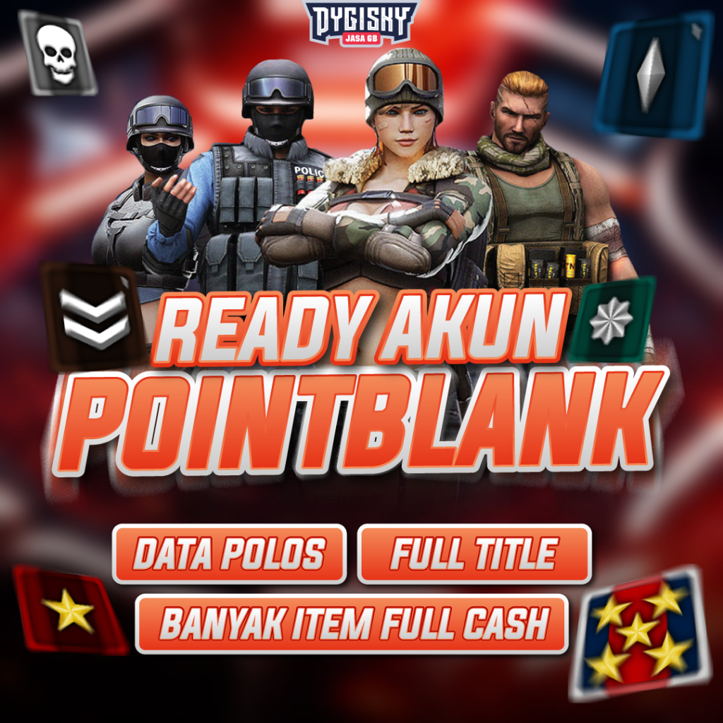 CHAR PB / CHAR POINTBLANK  - MAJOR FULL TITLE - BINTANG FULL TITLE | POINTBLANK. | GAME PC | PC