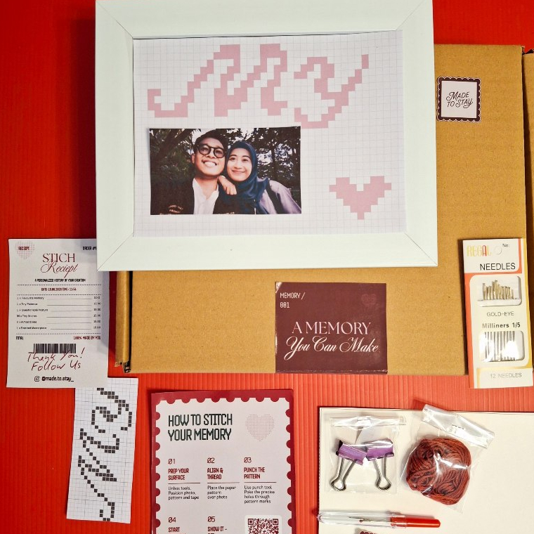 Made.To.Stay DIY Cross Stitch Kits | Cross Stitch DIY Kits | Custom DIY Cross Stitch Kits