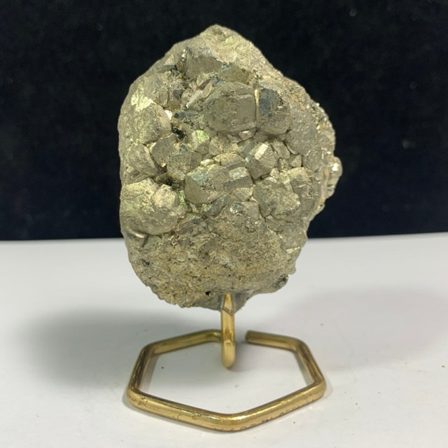 219Gr Natural Mineral Pyrite - Bongkahan Cube Pyrite Chalcopyrite Gems Collection